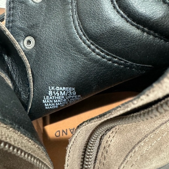 Lucky Brand Dareek Suede Combat Boots Size 8.5 - Picture 7 of 8